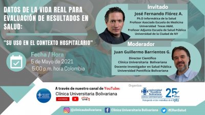 Conversatorio en línea - Datos de la Vida Real para Evaluación de Resultados en Salud: